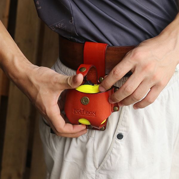 tape measure pouch leather