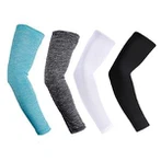 Manga de braço Capa Proteção solar UV Manga de seda com gelo