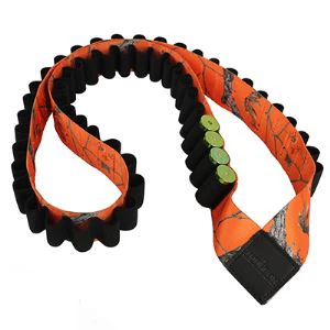 Bandoleira TOURBON Nylon e Bandoleira de Ombro para Cinto Cartucho de Couro - 12GA