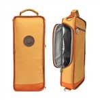 Bolsa térmica de lona isolada para bagageiro traseiro de bicicleta